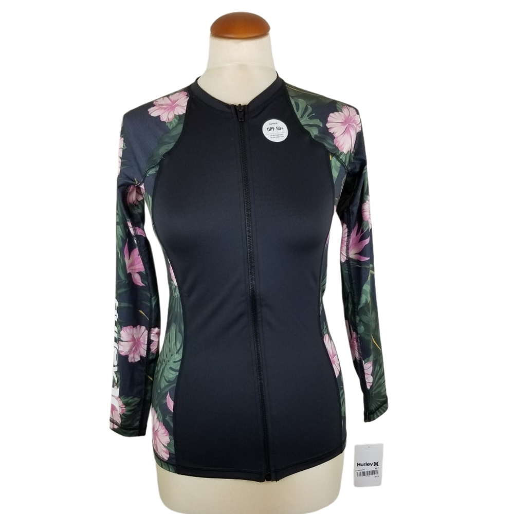 Hurley OAO Lanai Long Sleeve Rashgaurd Medium